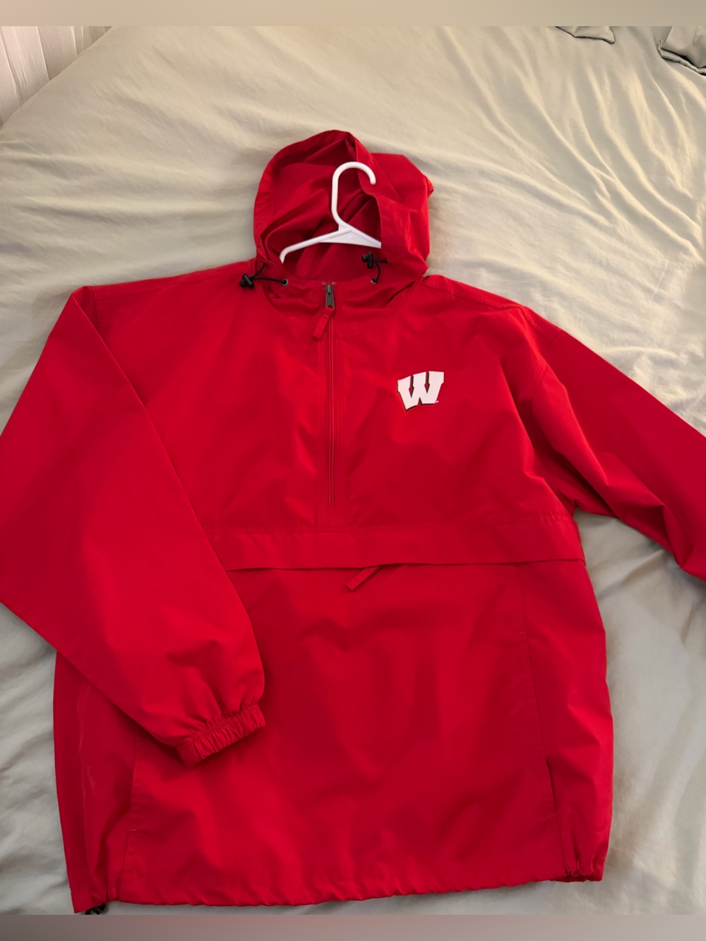 Wisconsin (UWMadison) Red wind breaker